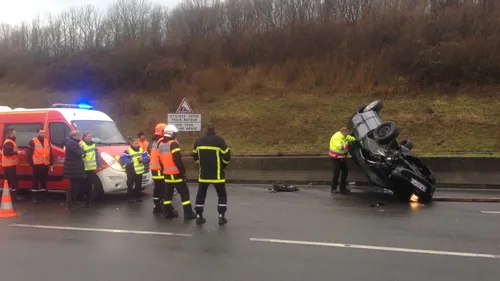 Wimille : un blessé après des tonneaux sur l'A16