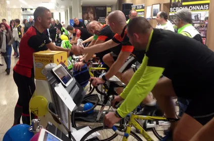 5 384 kilomètres à vélo, et autant d’euros pour le Téléthon !