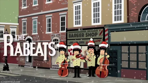 LES RABEATS reprennent une chanson de Noël des BEATLES