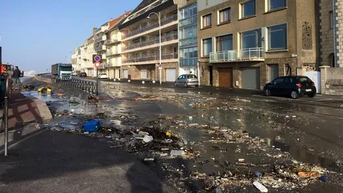 Le boulevard Ste Beuve nettoyé, reprise de la circulation après 15h