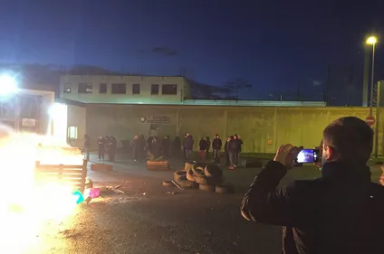 Troisième jour de mobilisation à la prison de Longuenesse