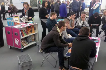 Une médiathèque nomade, installable en 20 minutes, va sensibiliser...