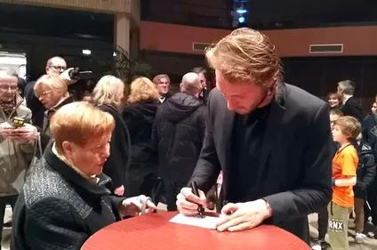 Lucas Pouille est venu voir ses fans à Loon-Plage