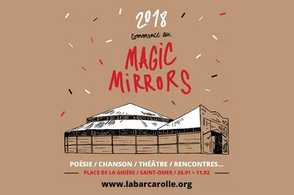 Un magic mirror sur la place de la Ghière à Saint-Omer