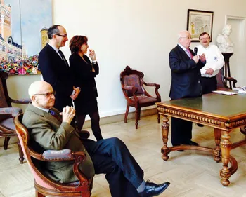 Franck Dhersin : De la gauche à la droite, "Claude Prouvoyeur...