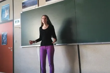 Sarah, lycéenne de Ribot, plaide pour les enfants soldats de Daech