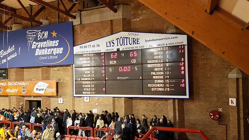 Une défaite qui mal pour le BCM Gravelines Dunkerque