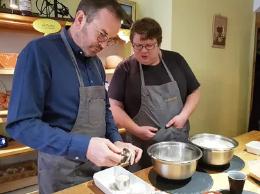 Le député Benoit Potterie, fromager d’un jour