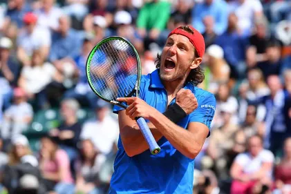 Lucas Pouille en patron