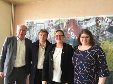 Journée des parlementaires du parti communiste dans le Dunkerquois