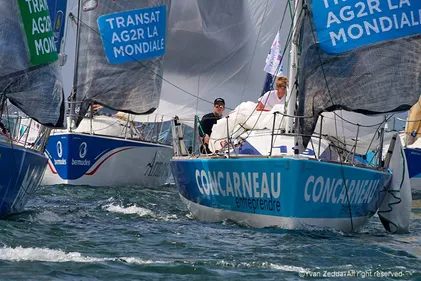 Thomas Ruyant en tête vers Saint-Barthélémy
