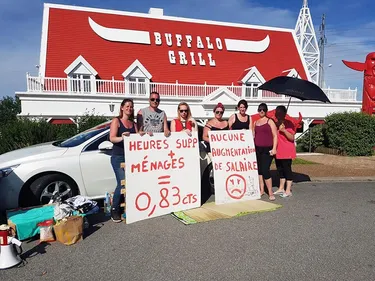 Les salariés du Buffalo Grill veulent de la reconnaissance