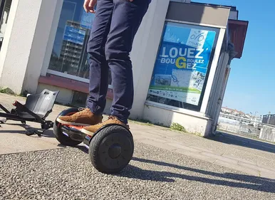Nouveau : les berges de Liane en hoverboard ou trottinette...