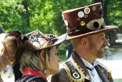 Un rassemblement Steampunk va vous faire vivre le monde de Jules...