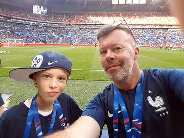 Arthur, 10 ans, habitants de Wylder, meilleur supporter de l’équipe...