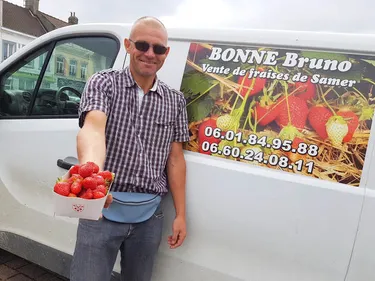 Samer : Bruno Bonne ramène sa fraise jusque dans les restaurants...