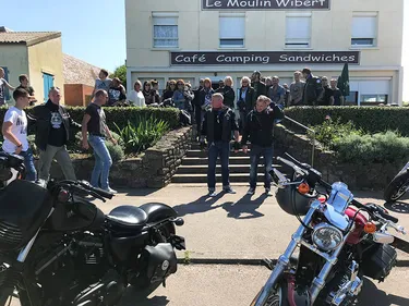 Johnny célébré par les bikers de la Côte d’Opale