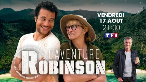 Amir et Christine Bravo dans "l'aventure Robinson" sur TF1