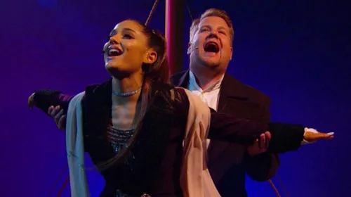 Magnifique prestation d'Ariana Grande chez James Corden !