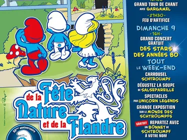 Les Schtroumpfs s’invitent à Coudekerque-Branche