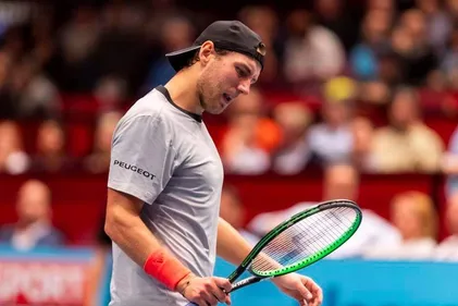 Défaite dès le 1er tour au Masters 1000 de Paris pour Lucas Pouille