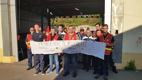 Les ambulanciers mobilisés contre un nouvel accord cadre qui...
