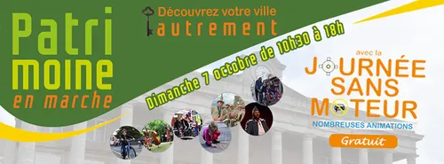 Découvrez le patrimoine autrement pendant la journée sans moteur !