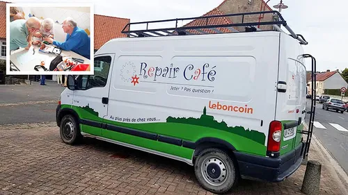 Une camionnette "Repair Café" va sillonner les routes pour vous...