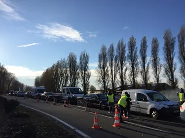 Gilets Jaunes : Point de situation à 19h dans le Dunkerquois