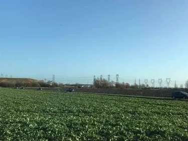 Les gilets jaunes bloquent l'A16 à Saint-Folquin