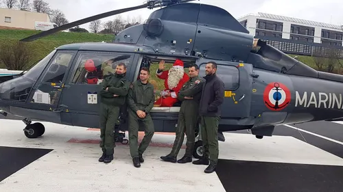 Le Père Noël a rendu visite aux enfants de l’hôpital