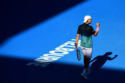 Lucas Pouille dans le dernier carré de l'Open d'Australie