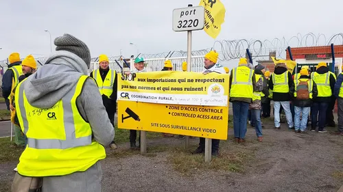 Les agriculteurs disent STOP aux importations massives de céréales