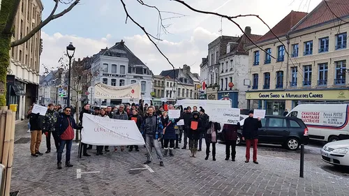 Une soixantaine d’enseignants mobilisés ce matin