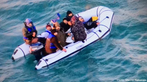 Les pompiers au secours d'une quinzaine de migrants