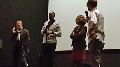 Omar Sy de passage dans la région hier