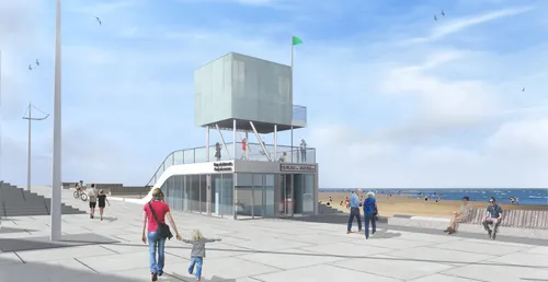 Le nouveau poste de secours se dévoile !