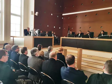 Ambiance tendue au Tribunal lors de l'audience de rentrée