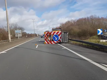 Accident impressionnant sur l'A16 !
