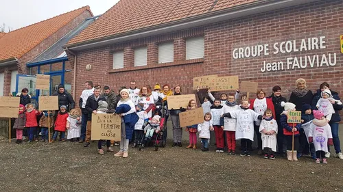 Les parents d’élèves mobilisés contre la fermeture des classes