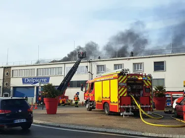 La société Delpierre touchée par un incendie