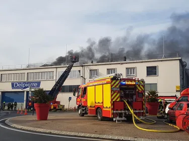 De gros moyens déclenchés pour venir à bout d'un incendie