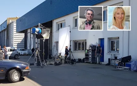 Audrey Lamy, Cécile de France et Yolande Moreau au cinéma Les Stars...