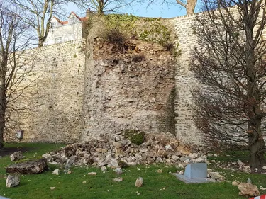 Tour Andrieu : la partie la plus ancienne résiste au temps