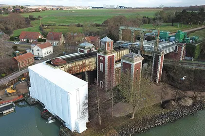 La rénovation de l’ascenseur à bateaux a commencé