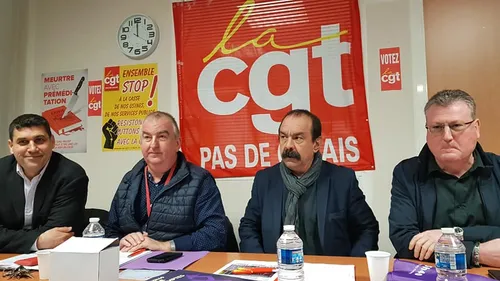 Philippe Martinez est à Arc ce vendredi