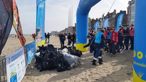Le nettoyage des plages porté par les Dunes de Flandre a été un succès