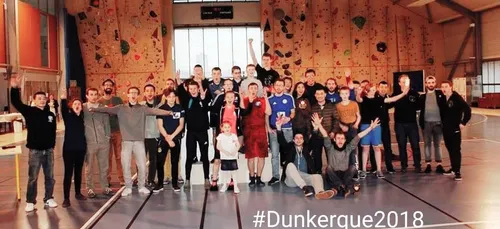 Le plumfoot en démonstration à Dunkerque