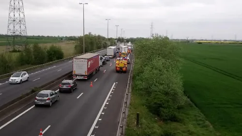 L'A16 coupée à hauteur de Bourbourg !