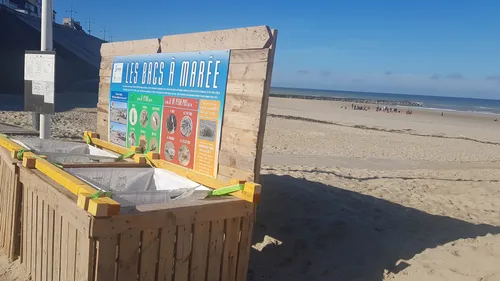 Des "bacs à marée" pour ramasser les déchets de la plage… mais pas...